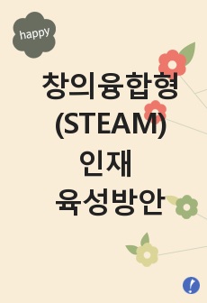 창의융합형(STEAM)인재 육성방안