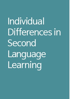 Individual Differences in Second Language Learning