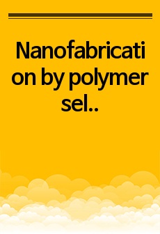 Nanofabrication by polymer self - assembly