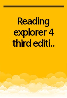 Reading explorer 4 third edition (UNIT 2A - LIVING LIGHT)