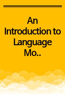 An Introduction to Language Morphology 연습문제 2, 3, 4, 5, 6, 9, 10, 12, 18