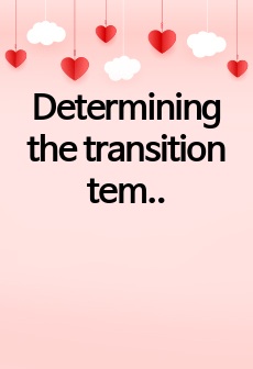 Determining the transition temperature of a high-temperature superconductor