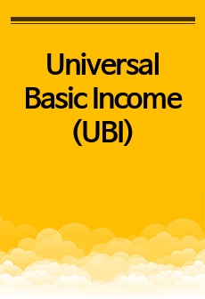 Universal Basic Income (UBI)