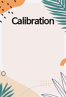 Calibration