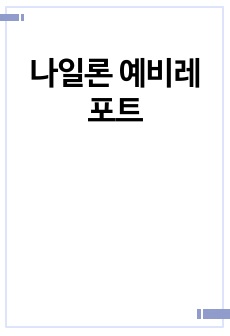 나일론 예비레포트